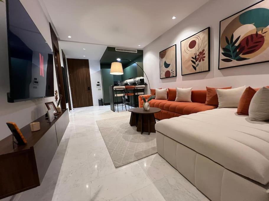 Apartment Luxury So Stylish & Bright Au Coeur De Pres De Carrefour Et 3 Min De La Gare Ferroviere Oasis *